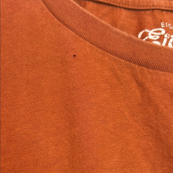Eighty Eight Brown Short Sleeve Tee Casual Comfort - Picture 5 of 9